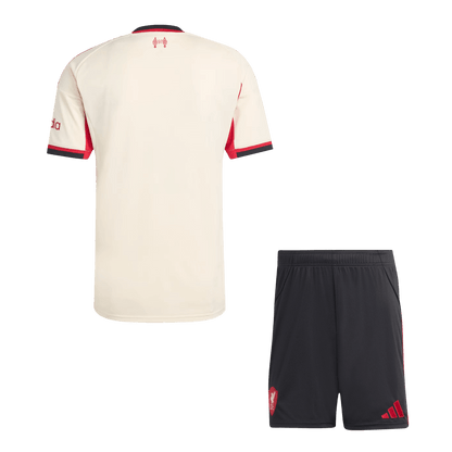Liverpool Tröja Bortaställ 2025/26 Vit