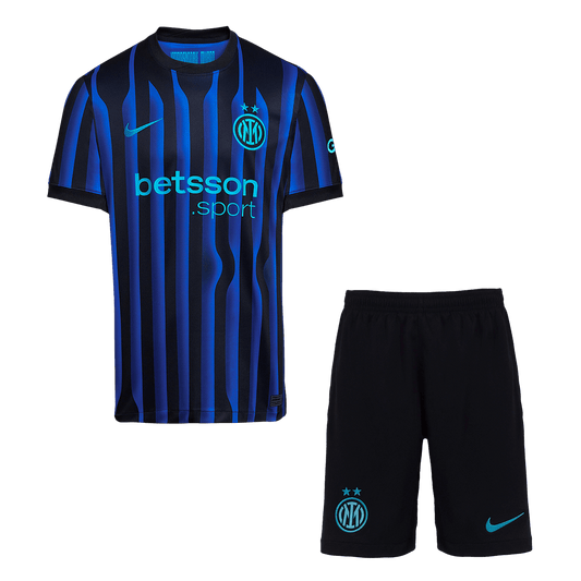 Inter Milan Tröja 2025/26 Hemma Fotbollssats