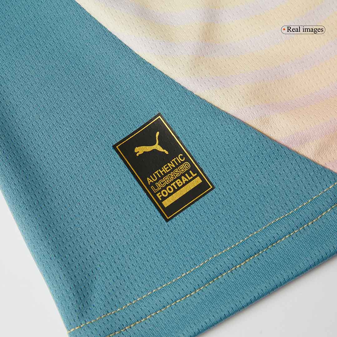 Manchester City Fjärde borta Fotbollströja HAALAND #9 2024/25 - Definitely City