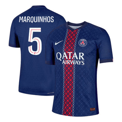 MARQUINHOS #5 PSG Tröja 2025/26 Hemma Autentisk