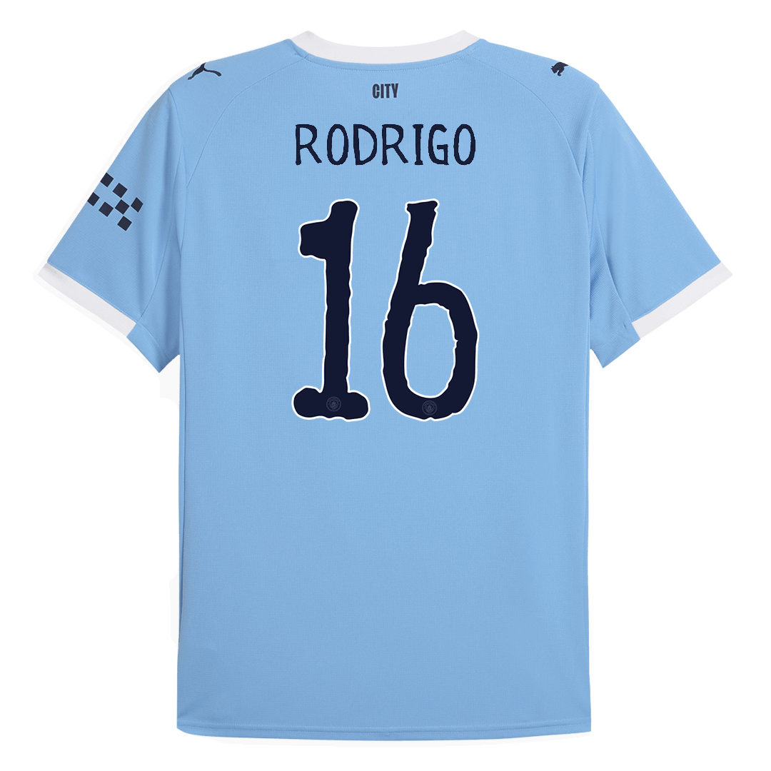 RODRIGO #16 Manchester City Hemma Tröja 2025/26 - Club World Cup
