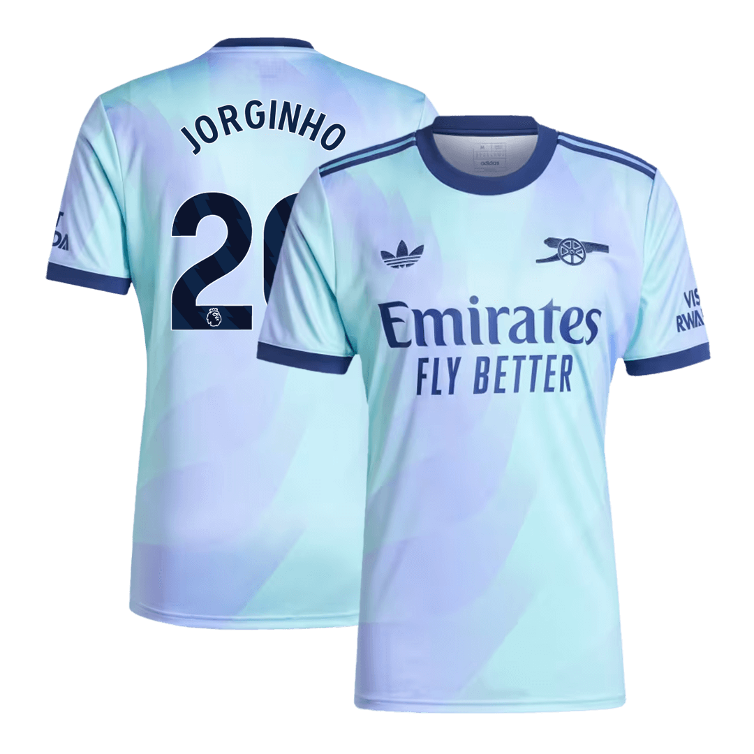 Arsenal Tredjeställ Fotbollströja JORGINHO #20 2024/25 Premium