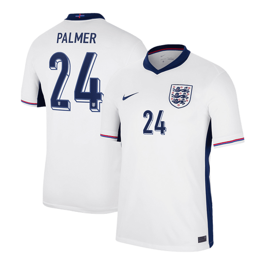 England Hemma Fotbollströjor PALMER #24 Euro 2024
 Premium