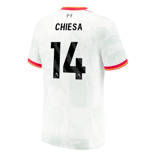 Liverpool Tredjeställ Fotbollströja CHIESA #14 2024/25