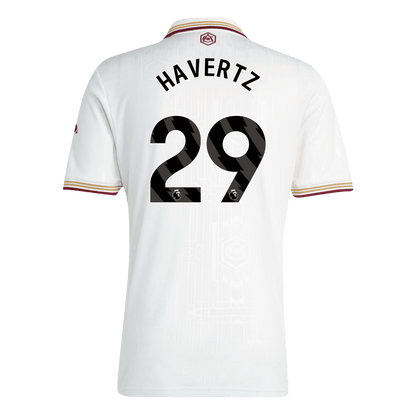 Arsenal Tröja HAVERTZ #29 2025/26 Tredje Vit