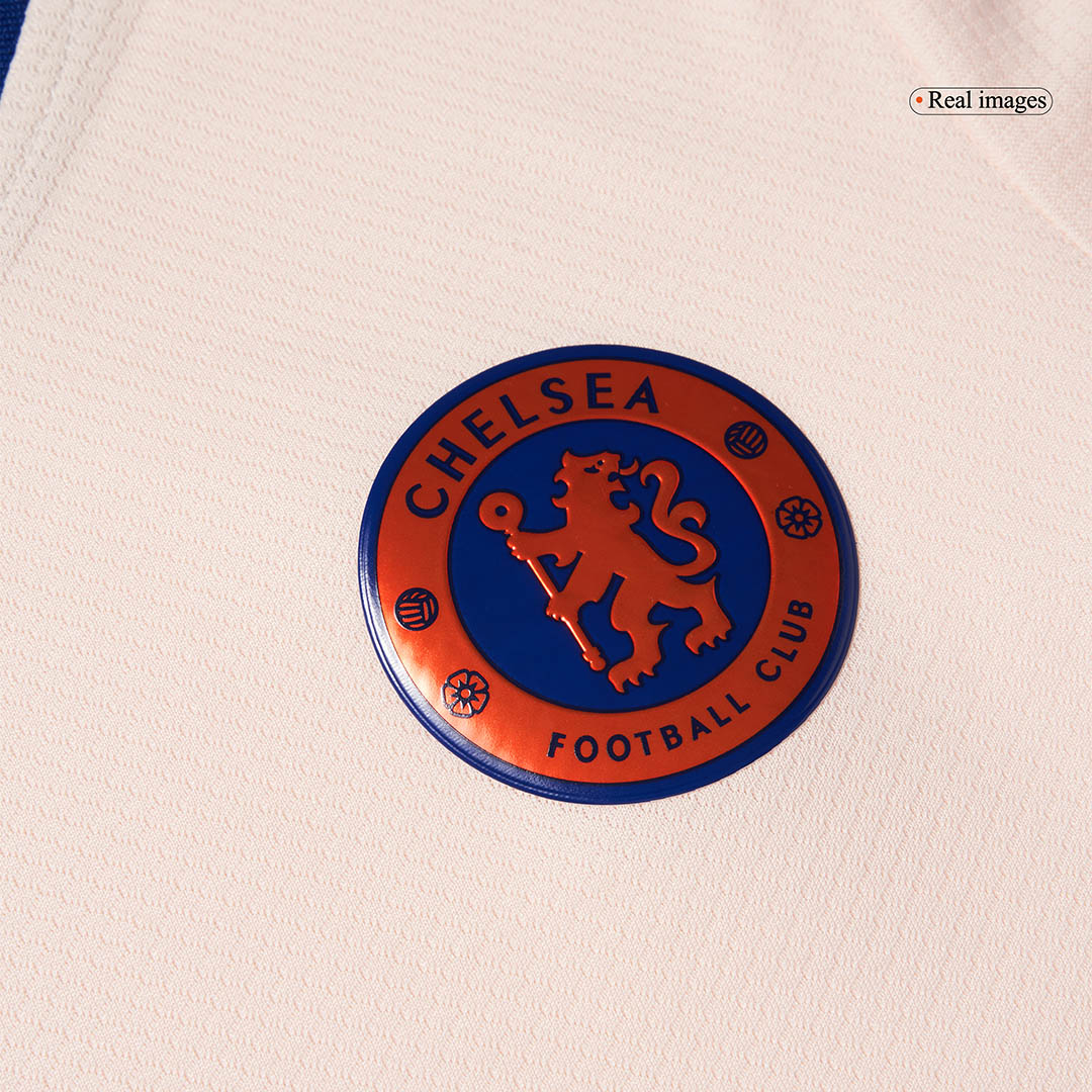 Chelsea Borta Fotbollströja 2024/25 Fotbollssats Barn