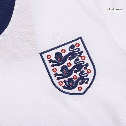England Hemma Fotbollströjor BELLINGHAM #10 Euro 2024
 Premium