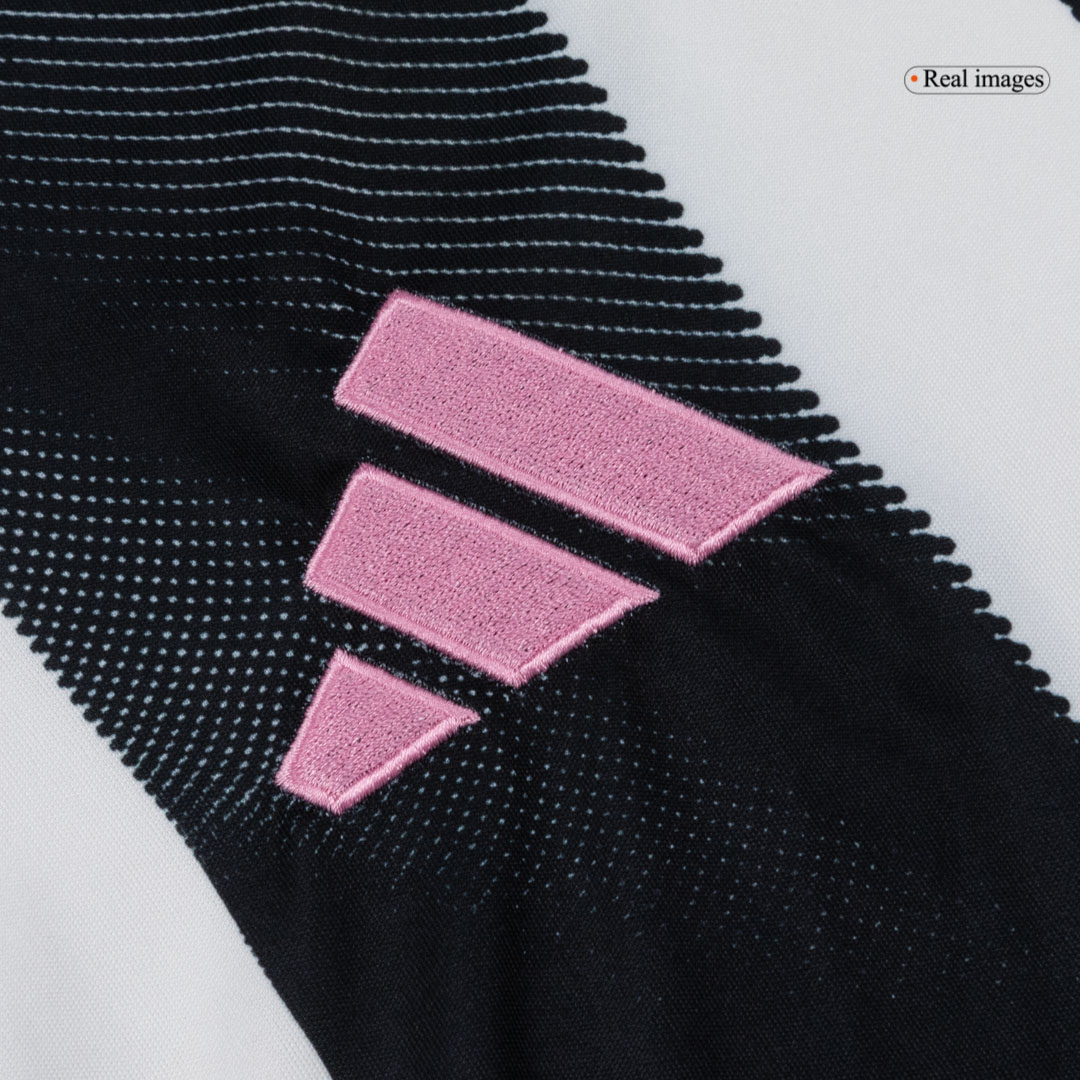 Juventus Tröja 2025/26 Hemma Långärmad Svart & Vitt