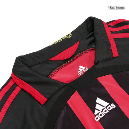 Retro AC Milan Hemma Fotbollströja RONALDO #99 2006/07 långärmad