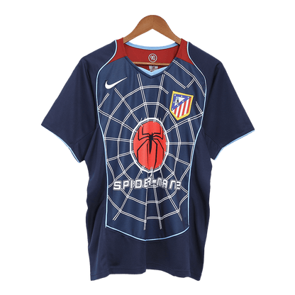 Atletico Madrid Bortatröja 2004/05 Retro
 Mörkblå