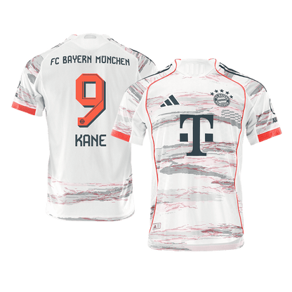 KANE #9 Bayern Munich Borta Tröja 2025/26 Autentisk