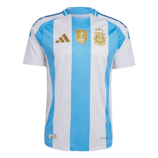 Argentina Hemma Fotbollströjor 2024 Autentisk