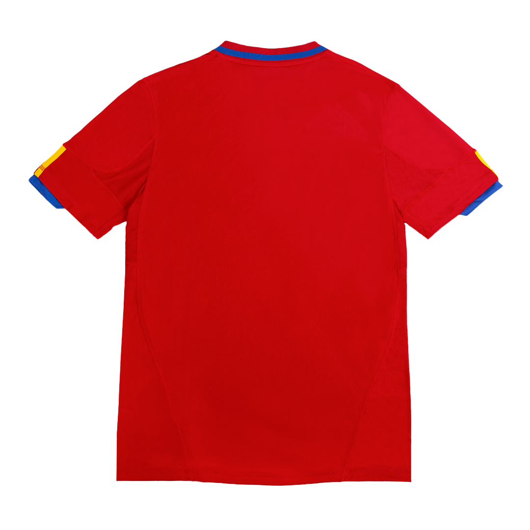 Spanien Hemma Fotbollströjor 2010 Retro