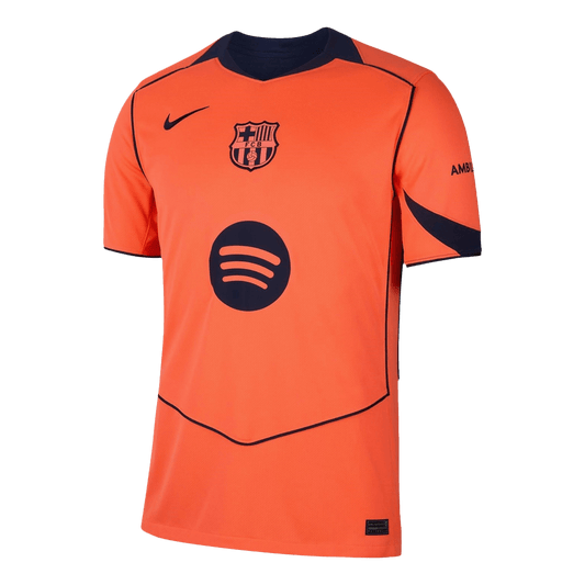 Barcelona Tröja 2025/26 Tredje Orange
