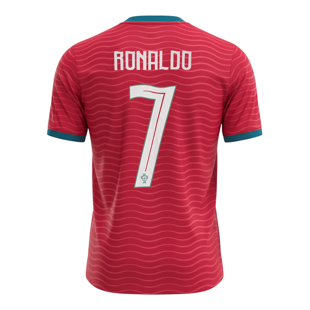 Portugal Tröja RONALDO #7 2026 Hemma Röd