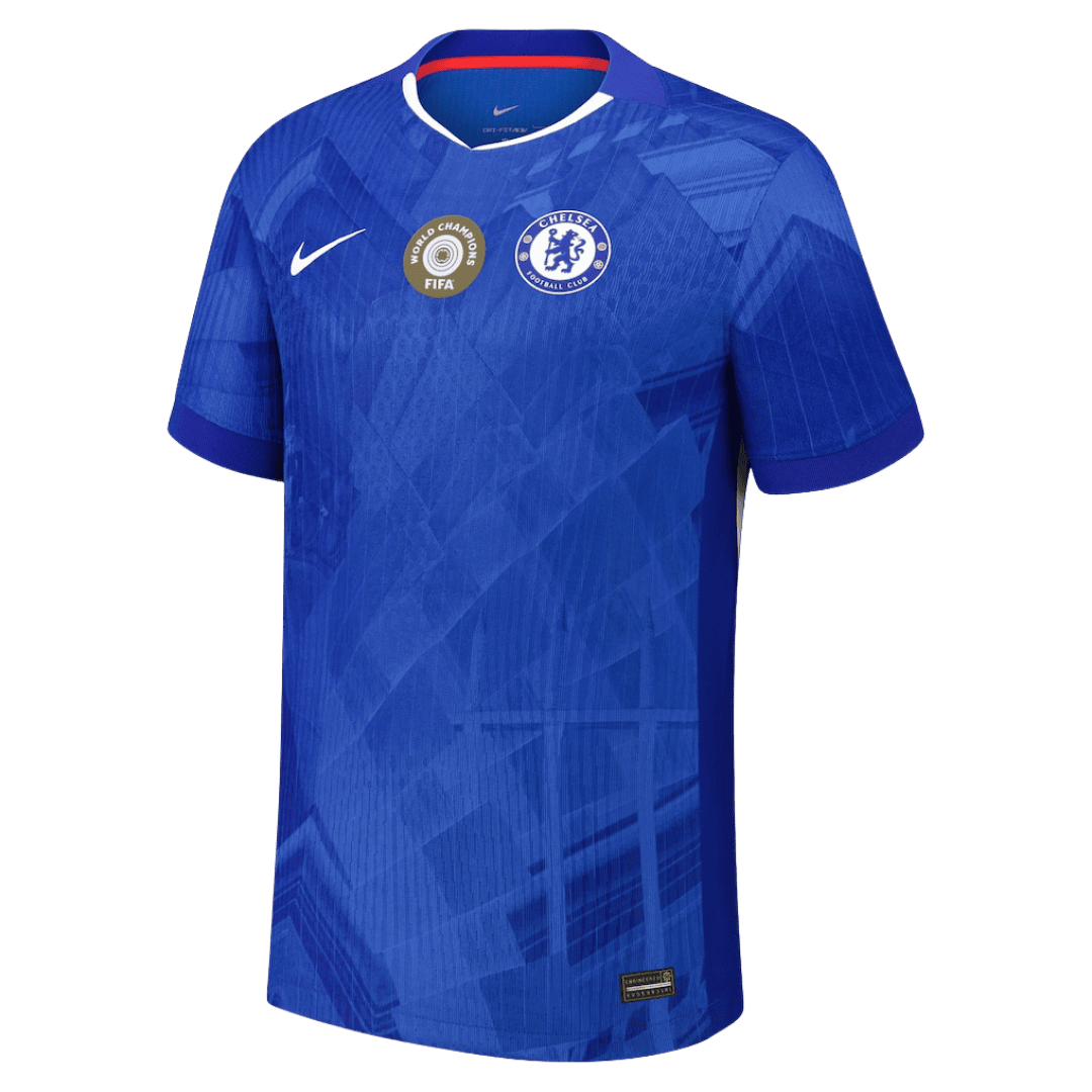 WORLD CHAMPIONS #25 Chelsea Tröja 2025/26 Hemma - with chest badge
