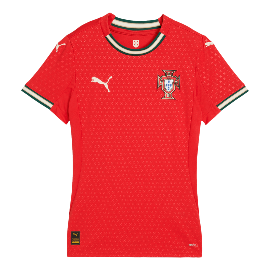 Portugal Hemma Fotbollströjor 2025 Dam