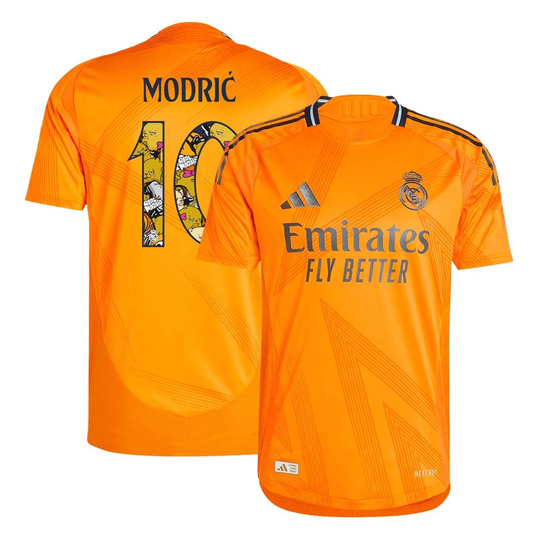 Real Madrid Borta Fotbollströja MODRIĆ #10 2024/25 Autentisk