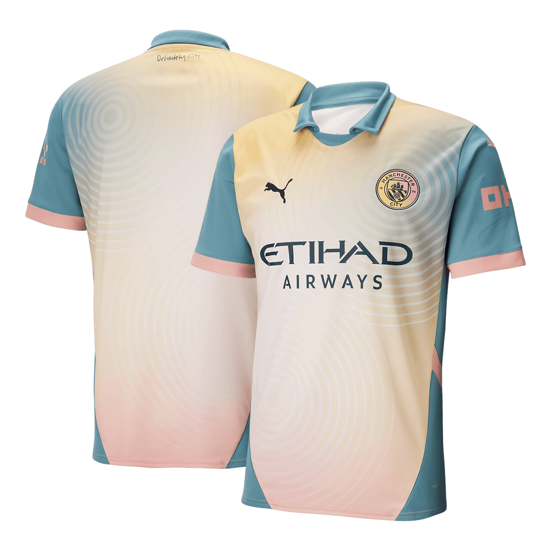 Manchester City Fjärde borta Fotbollströja 2024/25 - Definitely City