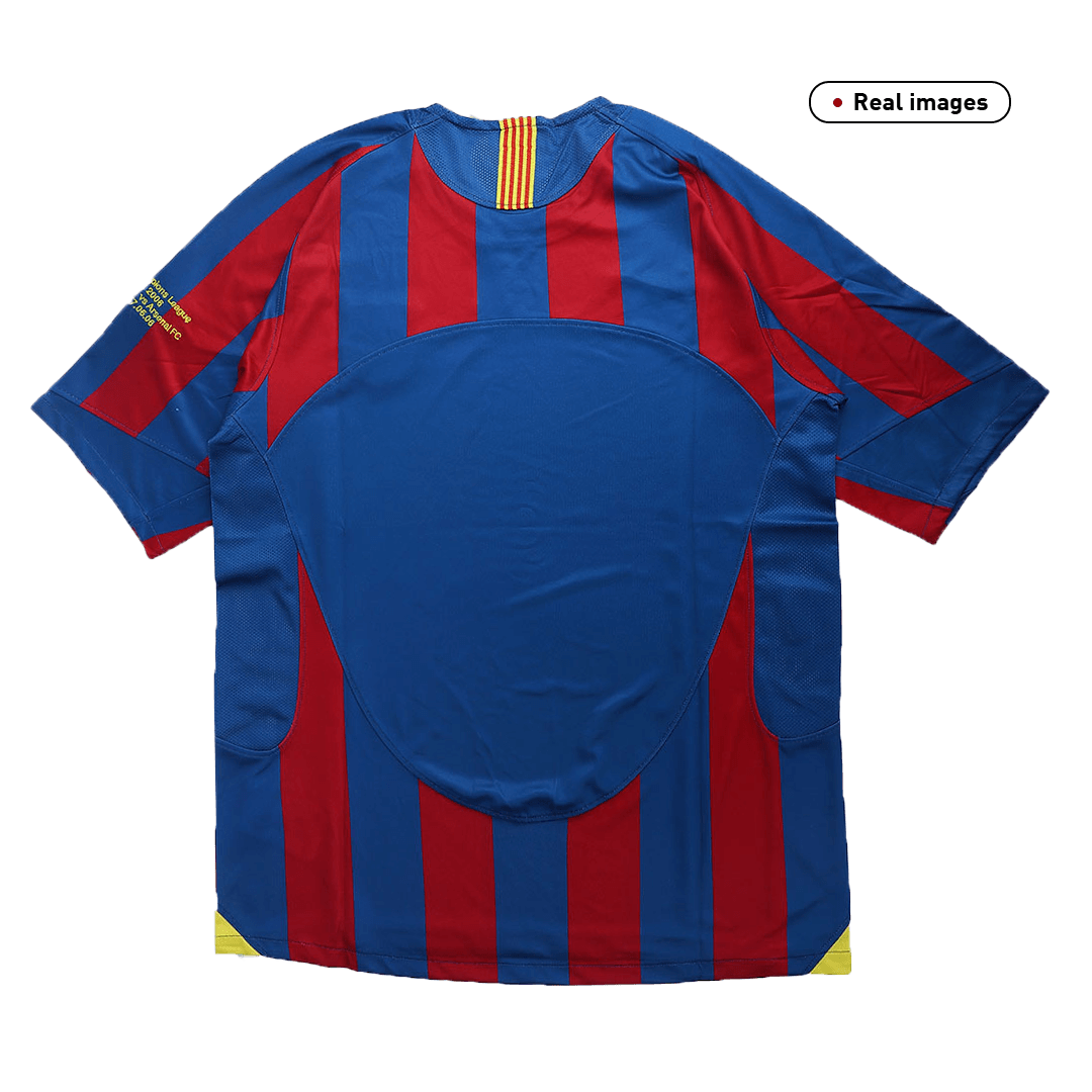 Retro Barcelona Hemma Fotbollströja 2005/06 - UCL