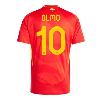 OLMO #10 Spanien Hemma Fotbollströjor Euro 2024