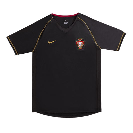 Portugal Borta Fotbollströjor 2006 Retro