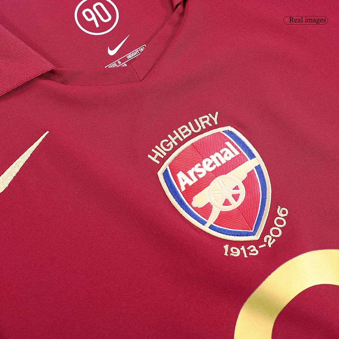Retro Arsenal Hemma Fotbollströja 2005/06