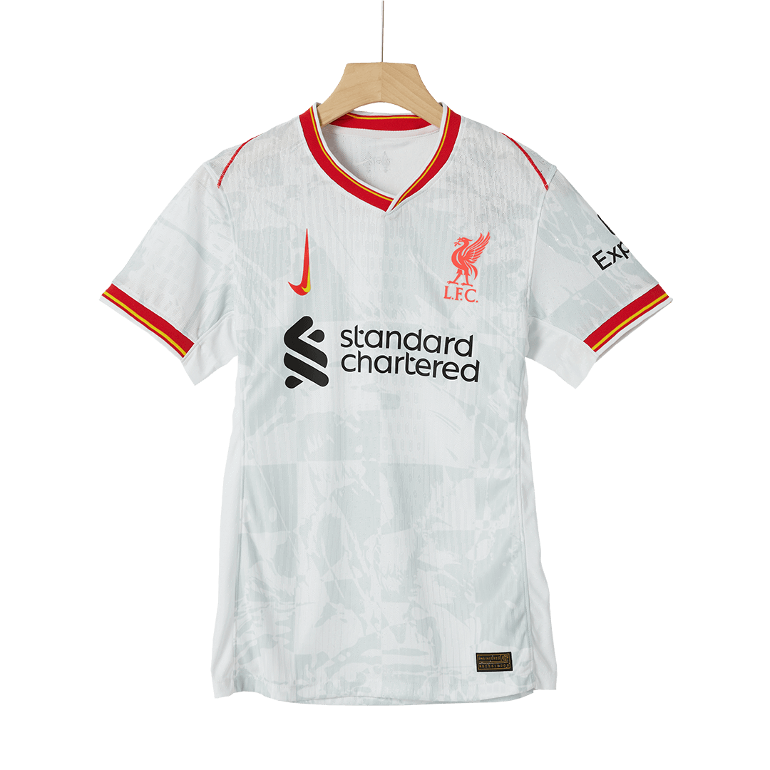Liverpool Tredjeställ Fotbollströja 2024/25 Autentisk