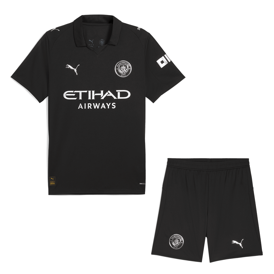 Manchester City Tröja 2025/26 Borta Fotbollssats