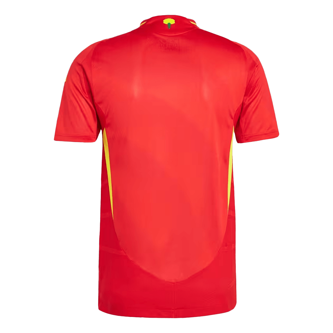 Spanien Hemma Fotbollströjor Euro 2024 Autentisk