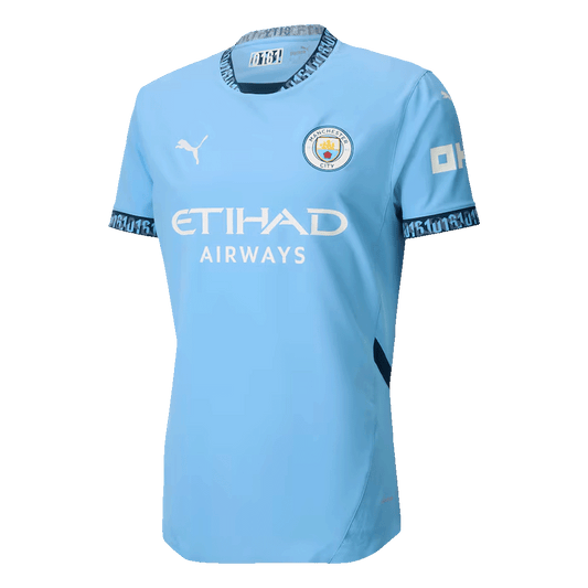 Manchester City Hemma Fotbollströja 2024/25 Autentisk