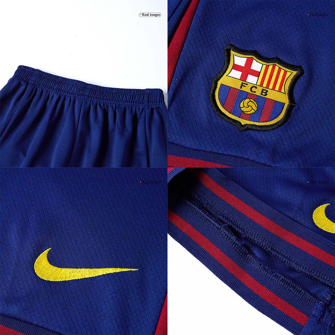Barcelona Tröja 2025/26 Hemmaställ Röd/Blå Barn stora storlekar