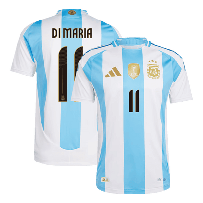 DI MARIA #11 Argentina Hemma Fotbollströjor 2024 Autentisk