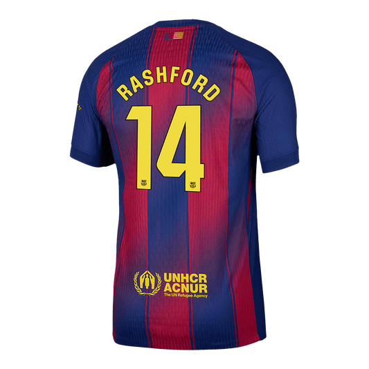 RASHFORD #14 Barcelona Tröja 2025/26 Hemma Autentisk