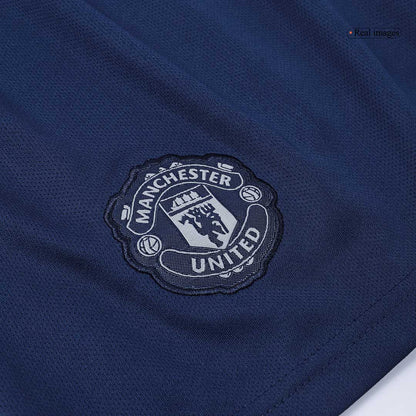 Manchester United Borta Fotbollströja 2024/25 Fotbollssats Barn