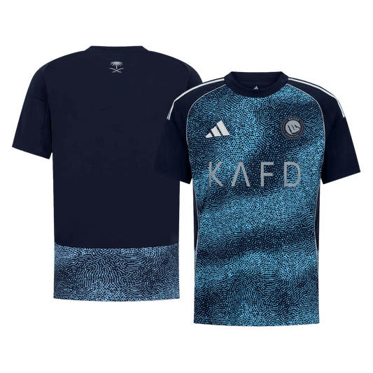 Al Nassr Tröja 2025/26 Borta Mörkblå-1