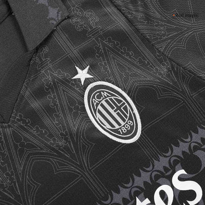 AC Milan Fjärde borta Fotbollströja 2023/24 Fotbollssats Barn