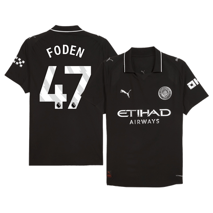 FODEN #47 Manchester City Tröja 2025/26 Borta Autentisk