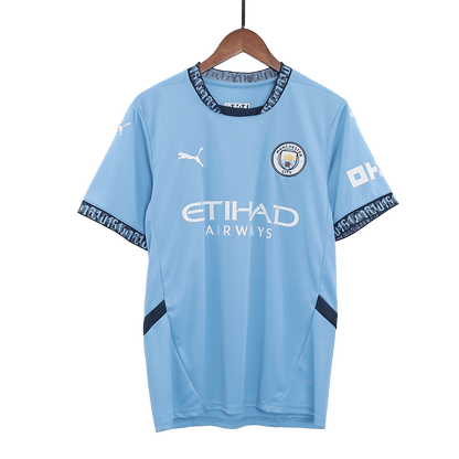 Manchester City Hemma Fotbollströja DE BRUYNE #17 2024/25 - UCL