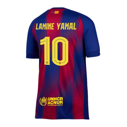 LAMINE YAMAL #10 Barcelona Tröja 2025/26 Hemma - UCL