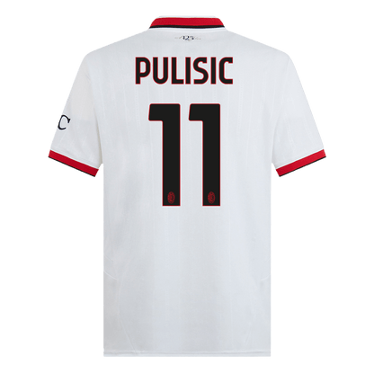 AC Milan Borta Fotbollströja PULISIC #11 2024/25 Premium