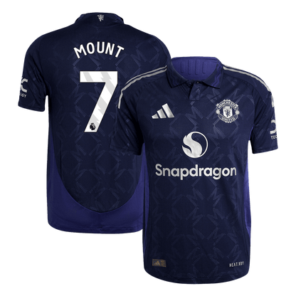 Manchester United Borta Fotbollströja MOUNT #7 2024/25 Autentisk