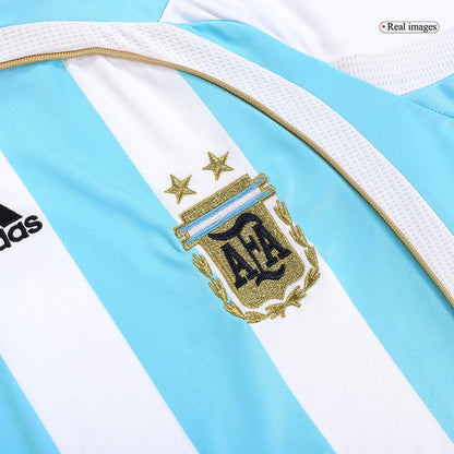 Argentina Hemma Fotbollströjor 2006 Retro