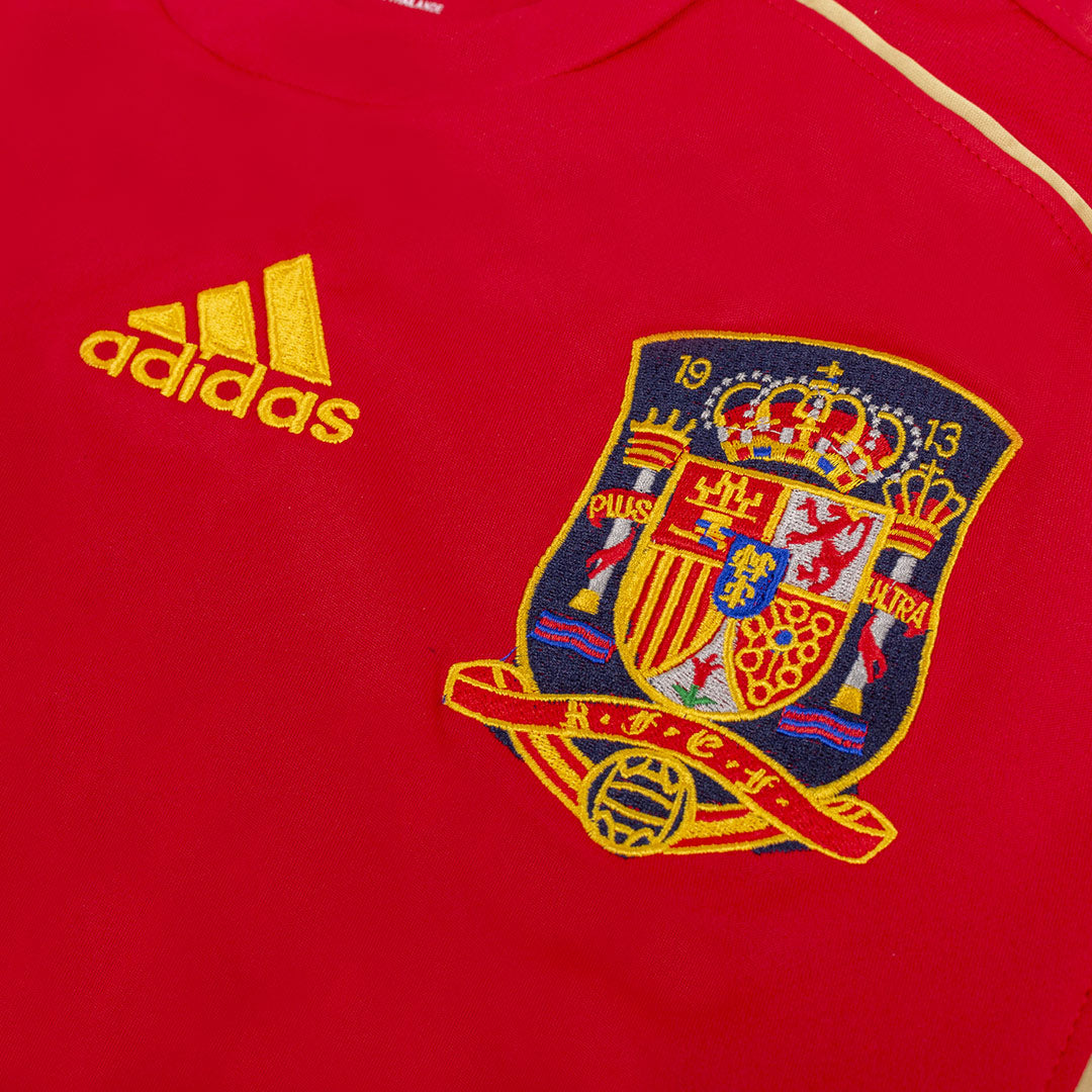 Spanien Hemma Fotbollströjor Euro 2008 Retro