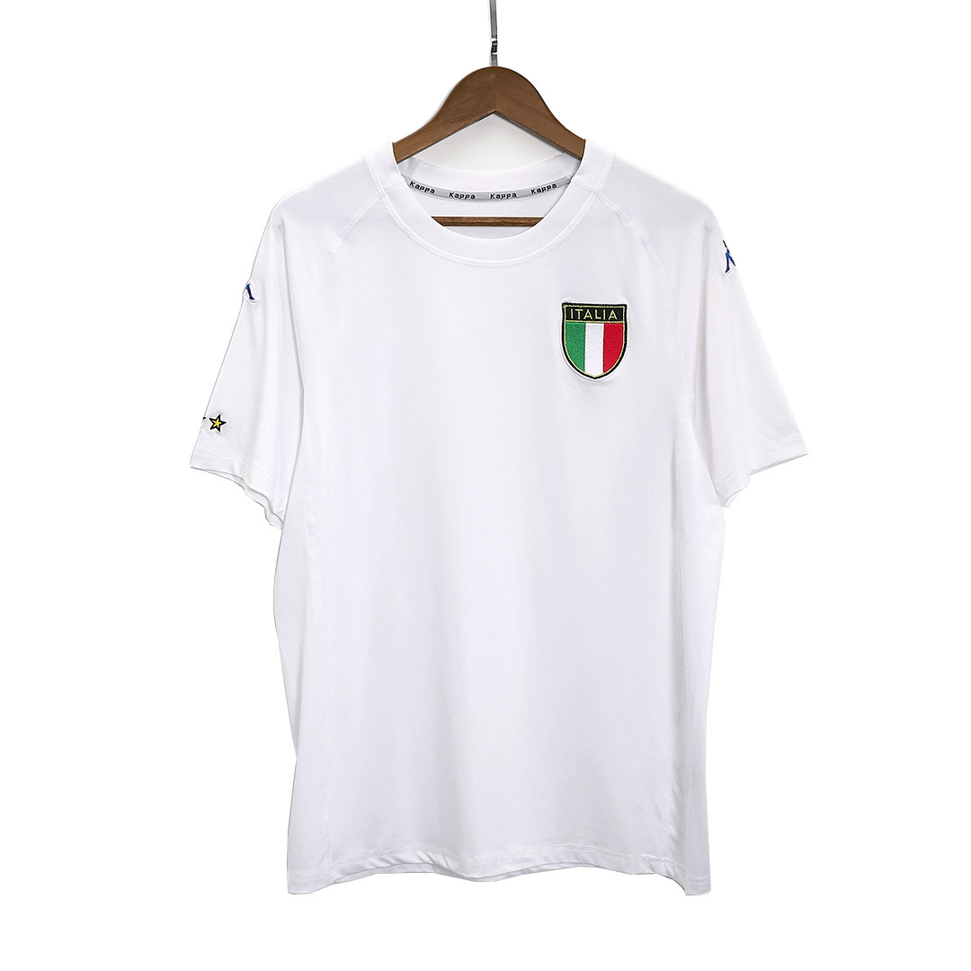 Italien Borta Fotbollströjor 2002 Retro