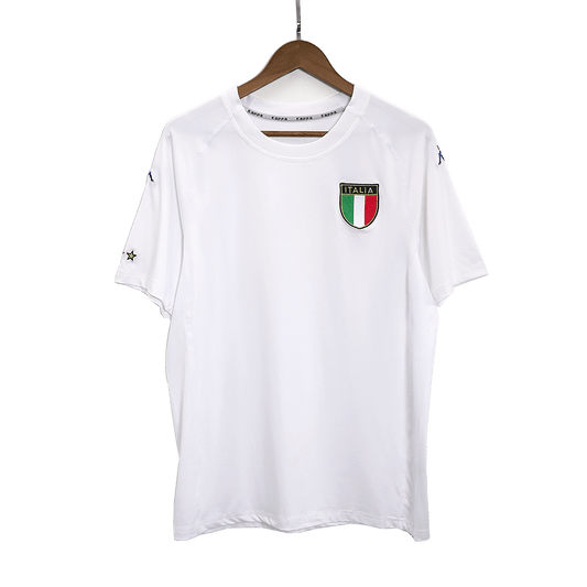 Italien Borta Fotbollströjor 2002 Retro