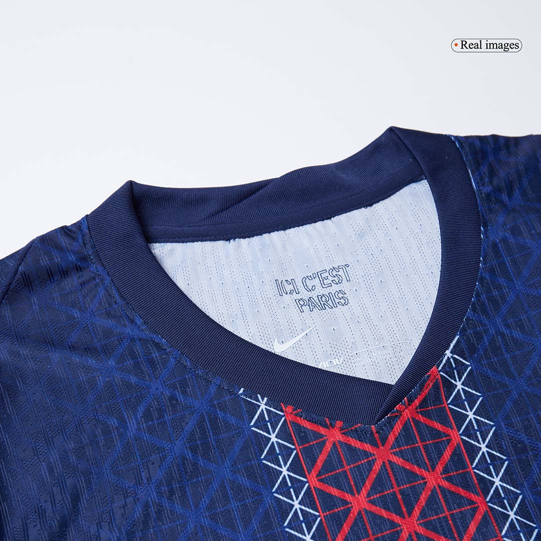 PSG Tröja JOÃO NEVES #87 2025/26 Hemma Autentisk Mörkblå-9