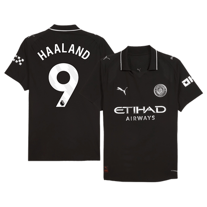 HAALAND #9 Manchester City Tröja 2025/26 Borta Autentisk