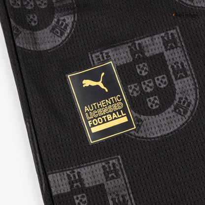 Portugal Tröja ställ 2026 Svart-3