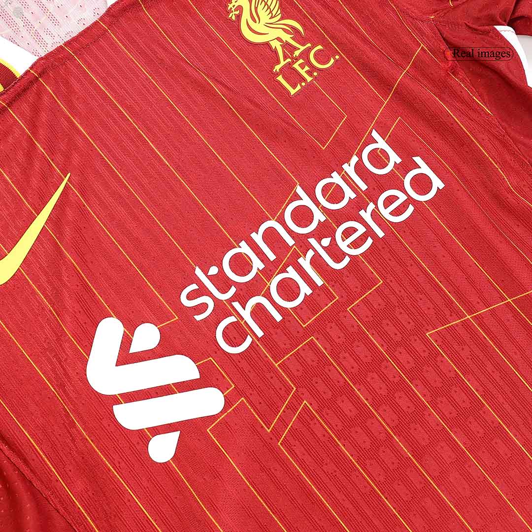 Liverpool Hemma Fotbollströja M.SALAH #11 2024/25 Autentisk